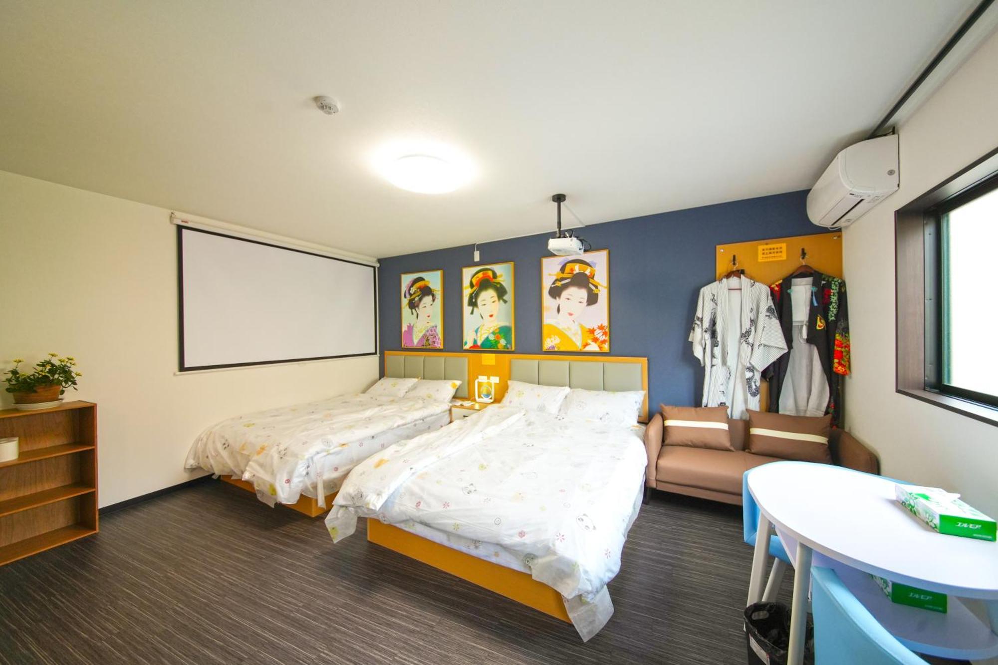 Blue House I大阪青の舍 I床品只使用一次 I步行8分钟内4站可达 Appartement