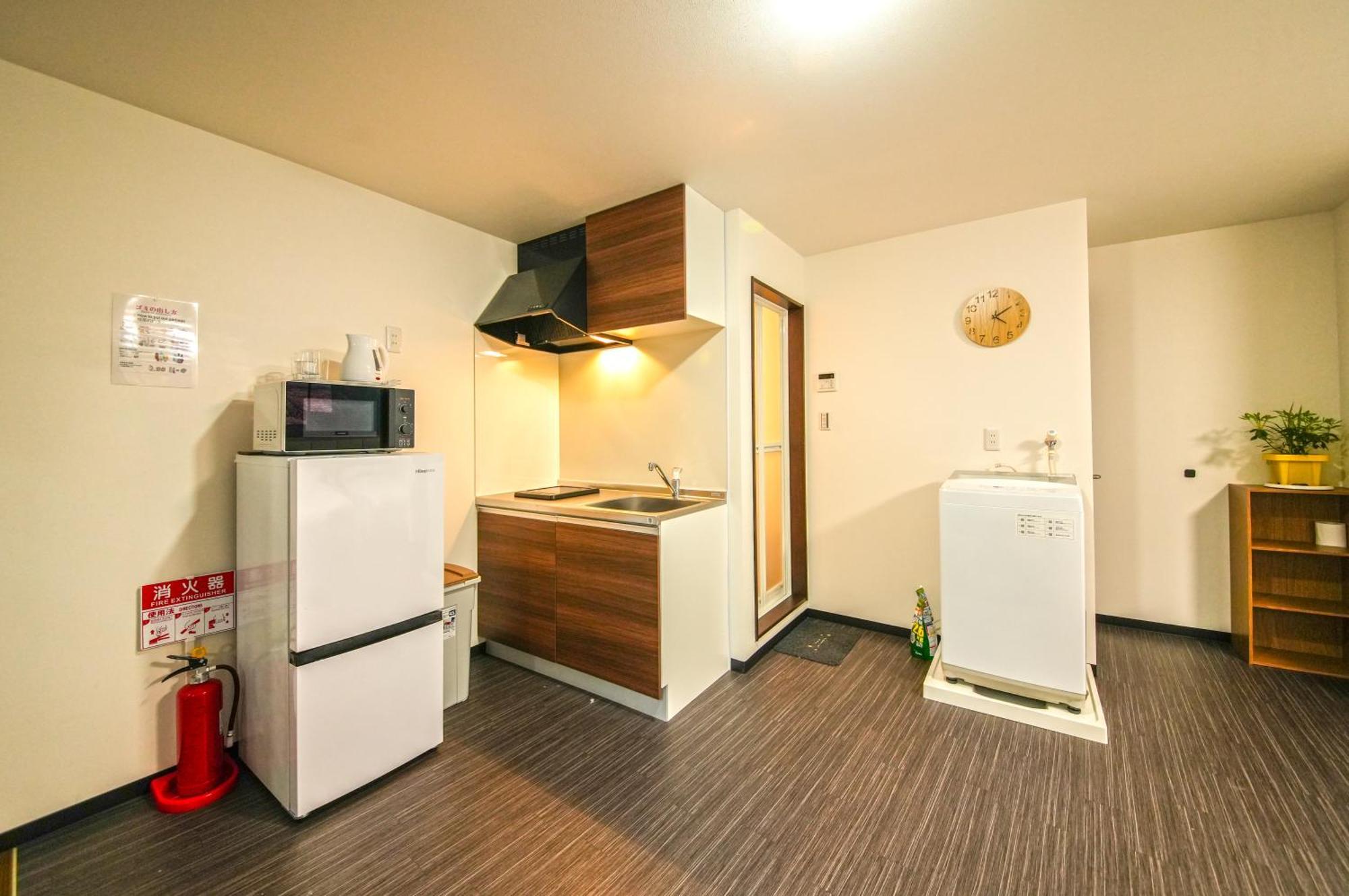 Appartement Blue House I大阪青の舍 I床品只使用一次 I步行8分钟内4站可达 *