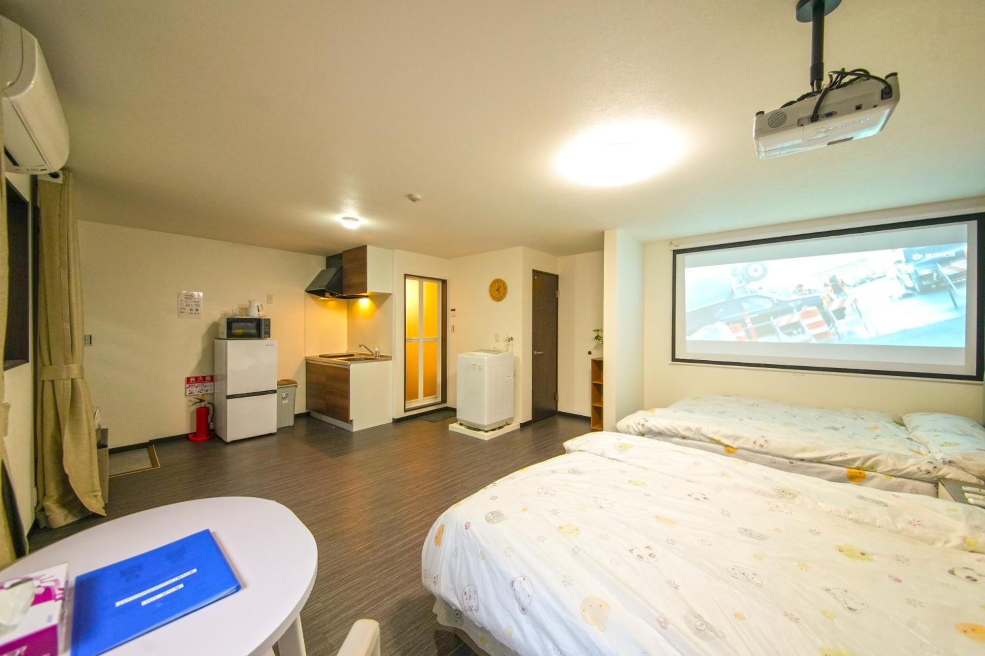 Blue House I大阪青の舍 I床品只使用一次 I步行8分钟内4站可达 Appartement *