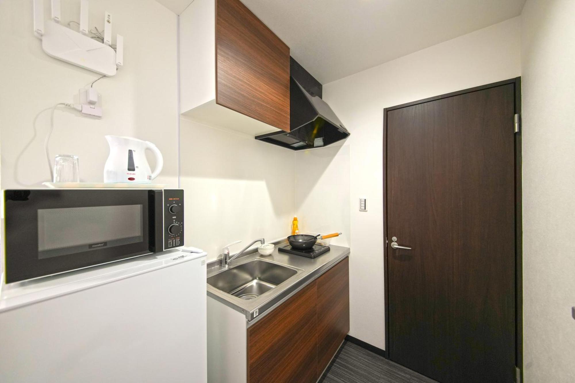 Appartement Blue House I大阪青の舍 I床品只使用一次 I步行8分钟内4站可达 Ōsaka